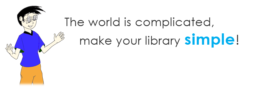 The world is complicated, make your library Simple!